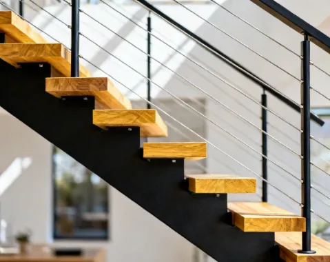 EdgeFloat Floating Stair System