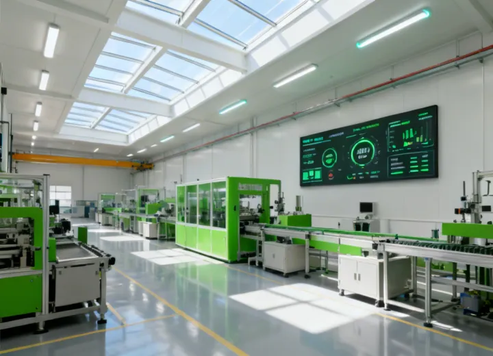 Viewrail energy-efficient manufacturing floor